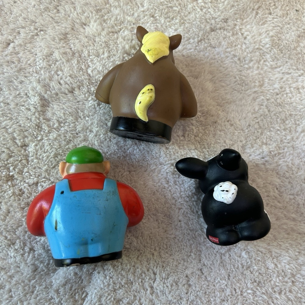 Fisher-Price Little People 10 Figures Vintage 90s 2014 John Deer Zoo Olympics - Picture 8 of 15